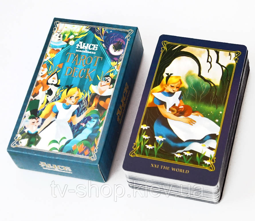 Карти Таро Аліса в країні чудес (Alice in Wonderland Tarot), фото 1