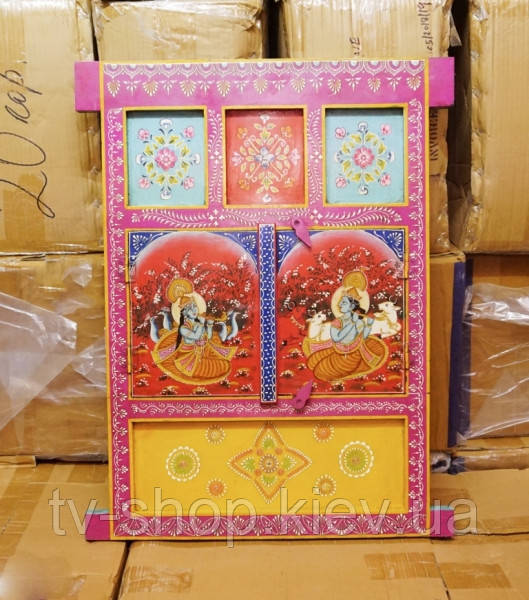 Рамка для дзеркала з дерева манго Арт.2155 No1, фото 1