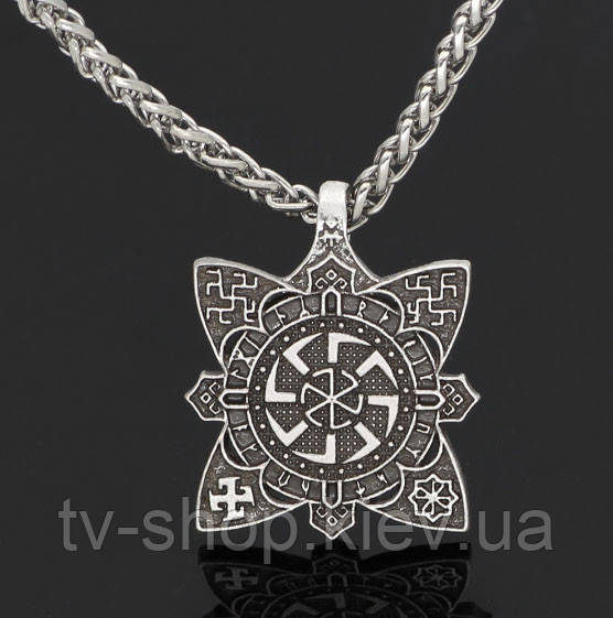 Кулон Світить білий метал, фото 1