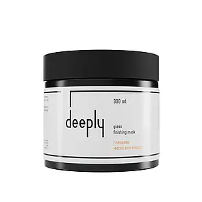 Deeply - Глянцева маска для волосся deeply gloss finishing mask 300 мл
