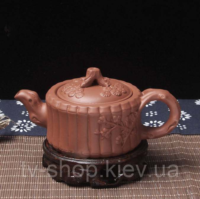 Чайник "Бамбукова квітка" Червоний 120 мл., фото 1