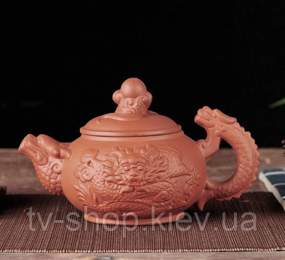 Чайник "Дракон" Червоний 350 мл, фото 1