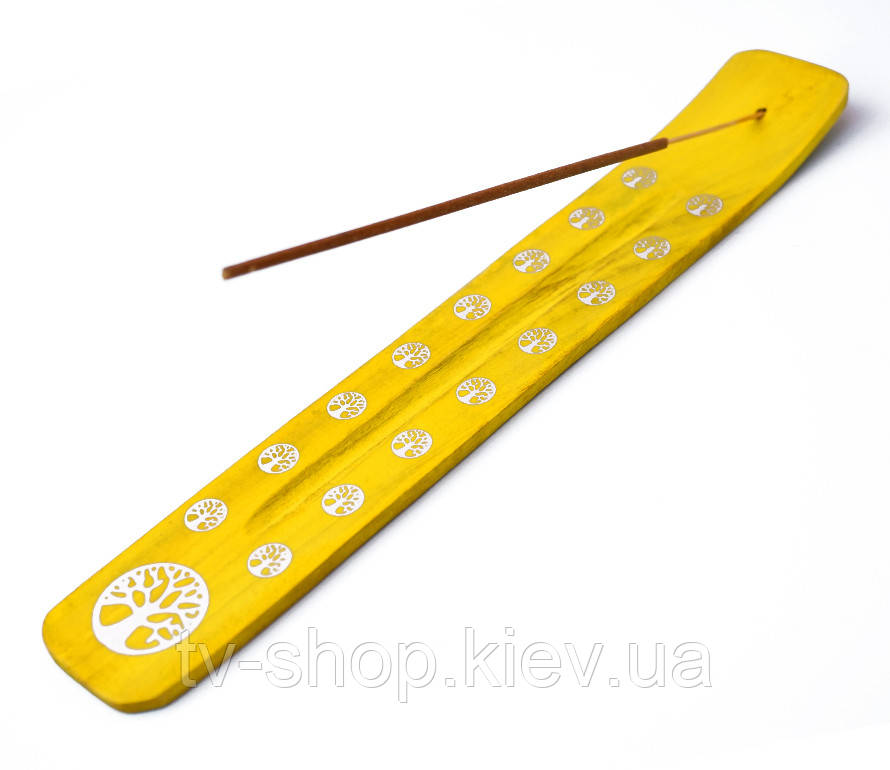 Підставка ЛИЖА Дерево життя Жовта, фото 1