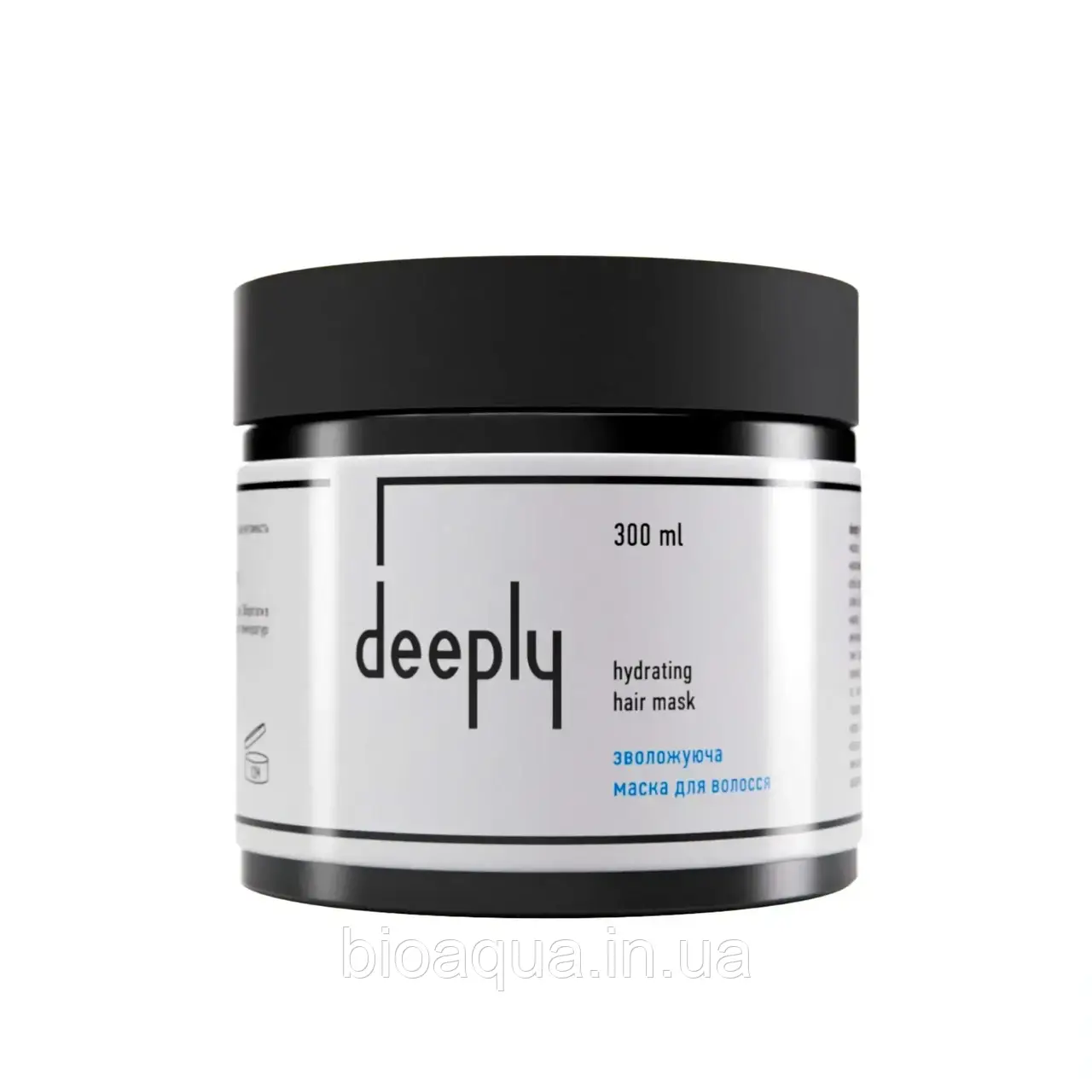 Deeply - Зволожуюча маска deeply hydrating hair mask 300 мл, фото 1