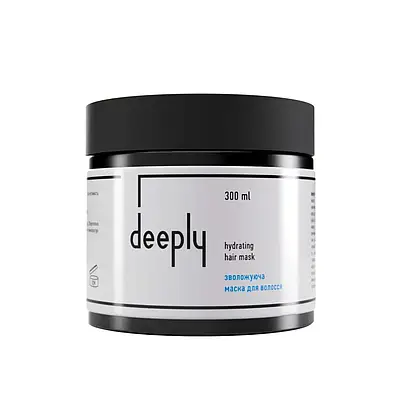 Deeply - Зволожуюча маска deeply hydrating hair mask 300 мл