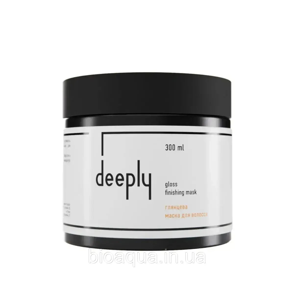 Deeply - Глянцева маска для волосся deeply gloss finishing mask 300 мл, фото 1