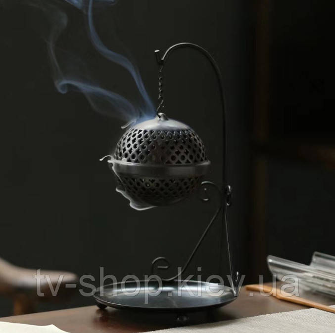 Курильниця підвісна на металевій підставці, фото 1