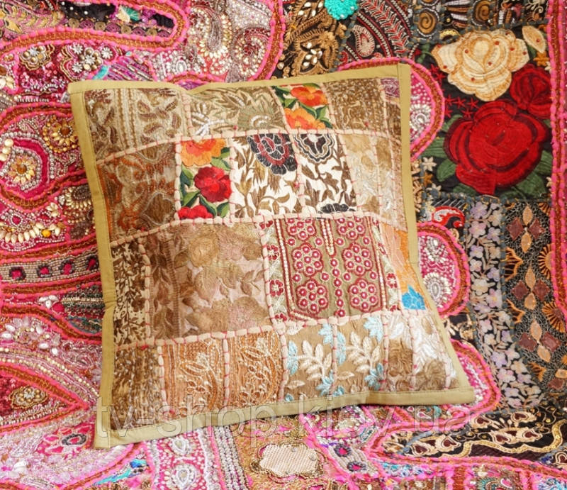 Індійська наволочка Хакі, фото 1