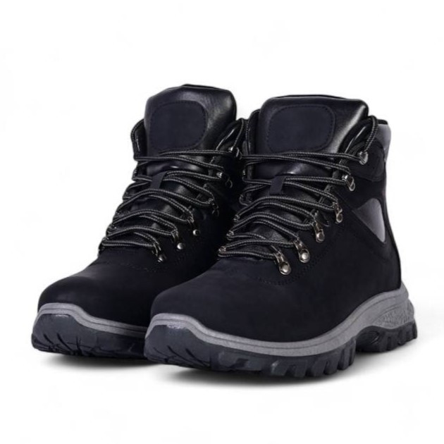 Черевики чоловічі шкіряні чорні, фото 1