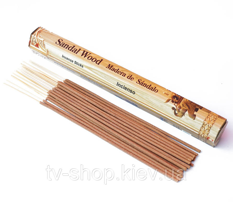 Ароматичні палички Сандал Ayurvedic Sandalwood, фото 1