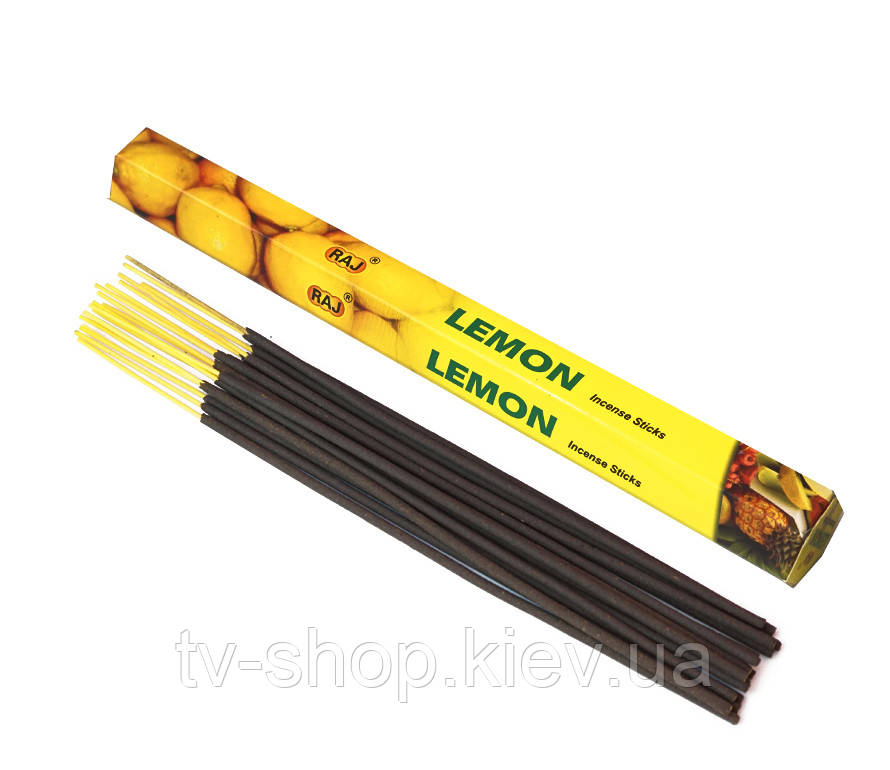 Ароматичні палички Лимон RAJ Lemon, фото 1