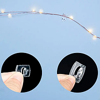 Пластиковые крючки самоклеющиеся для украшений и декора, Крючки пластиковые на поверхность мебели