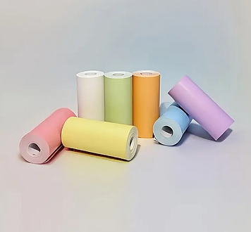 Набір кольорового термопаперу з 7 кольорів для термопринтера RUL-777