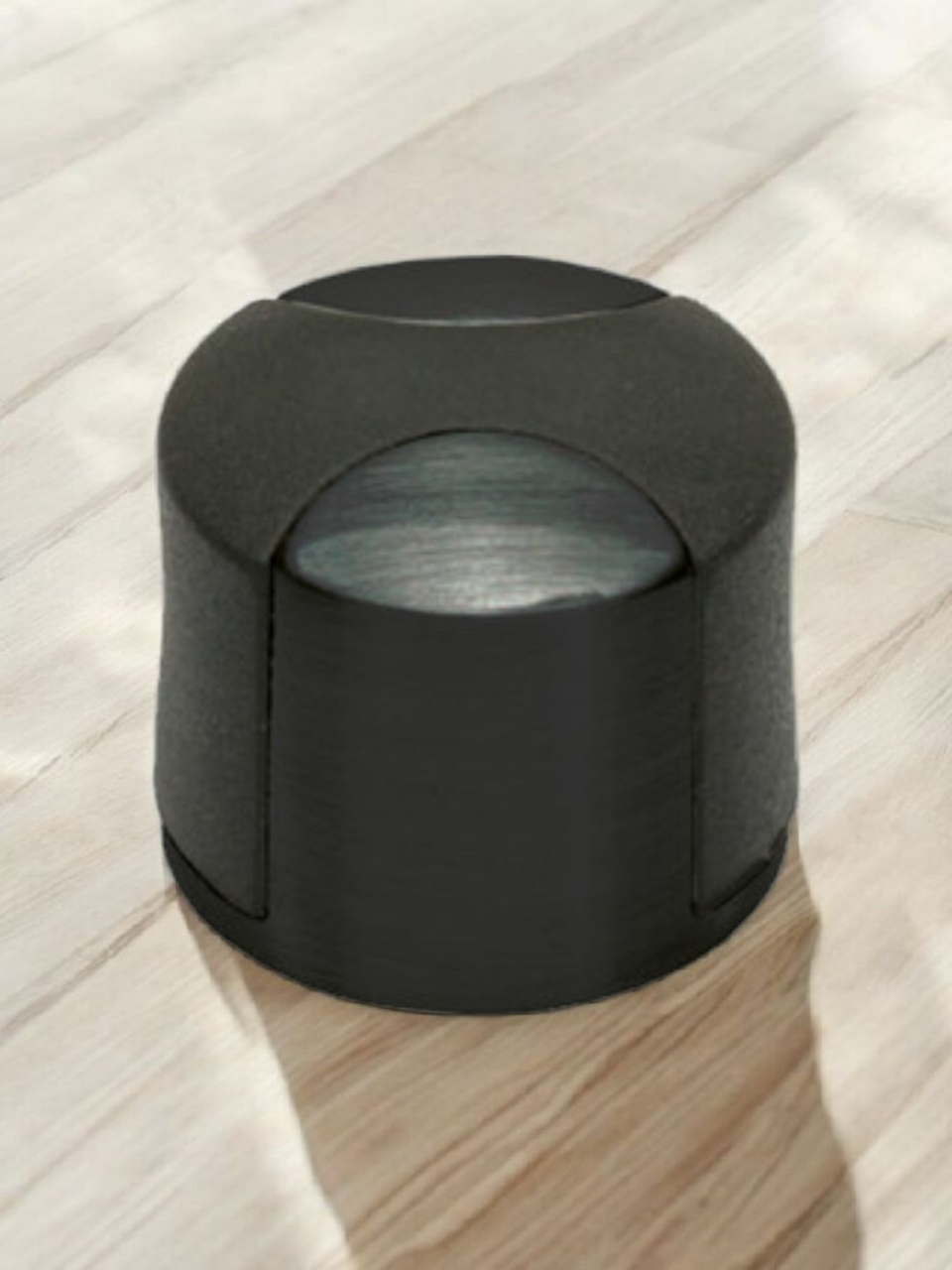 Дверний стопор підлоговий System DS1005 Чорний Матовий