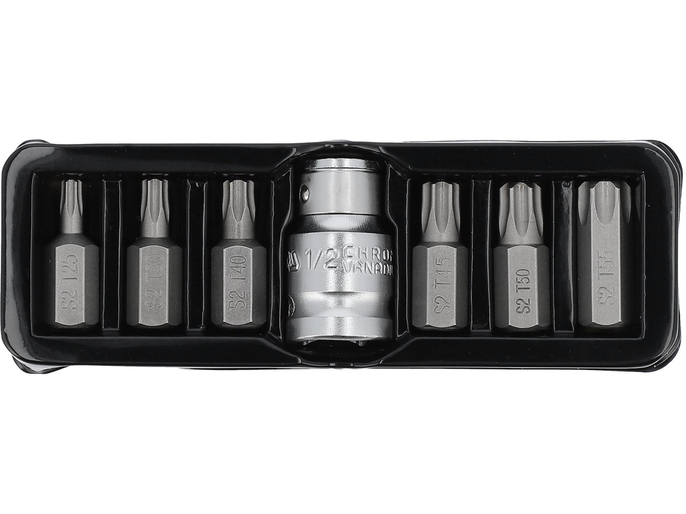 Набір із 7 викруткових бітів TORX YATO YT-0410, фото 1