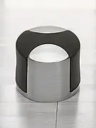 Дверний стопор підлоговий System Матовий Хром