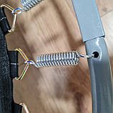 Батут кімнатний складний FitToSky 102 см, синій, фото 7