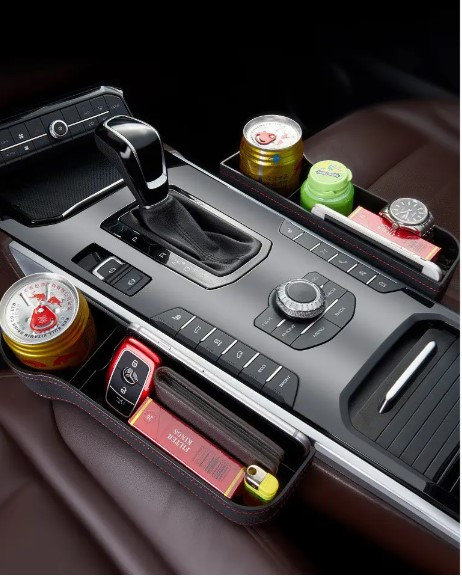 Набір органайзерів-кишень для салону автомобіля між сидінням, 2 шт., фото 1