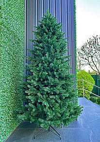 Ялинка штучна лита Lux 260 см зелена з металевою підставкою