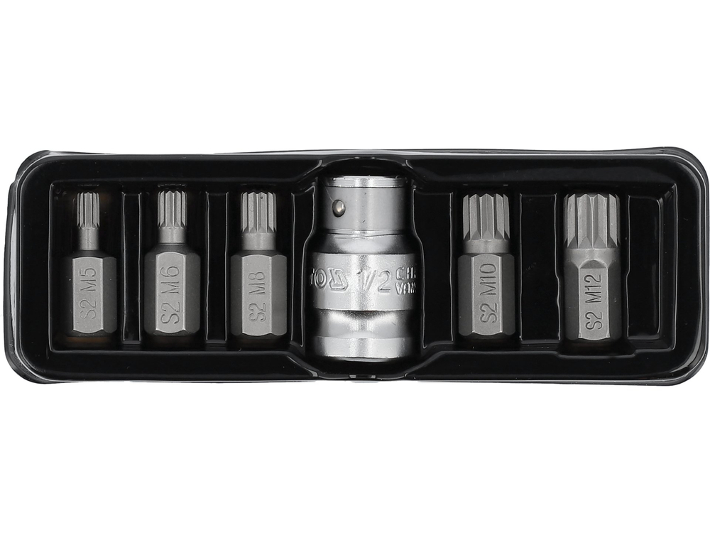 Набір біт із тримачем 6 шт. YATO YT-0414, фото 1