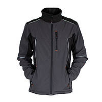 Куртка софтшел VIKING, сіро-чорна, розмір XL