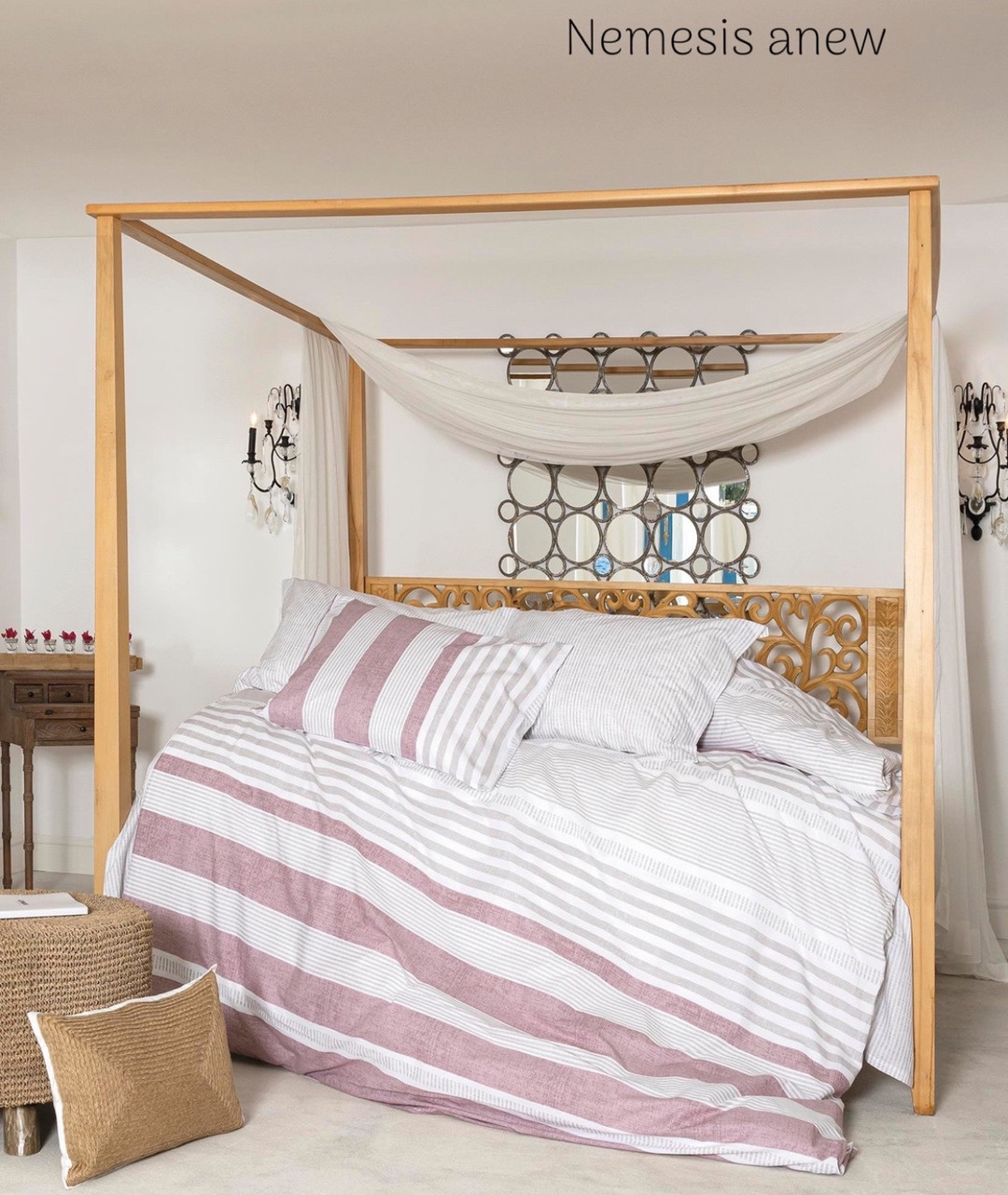 Постільна білизна Altinbasak  євро розмір ранфорс Nemesis anew, фото 1