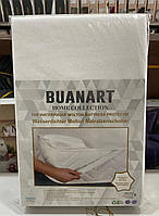 Наматрацник водонепроникний Buanart з гумками по периметру 180 на 200 см