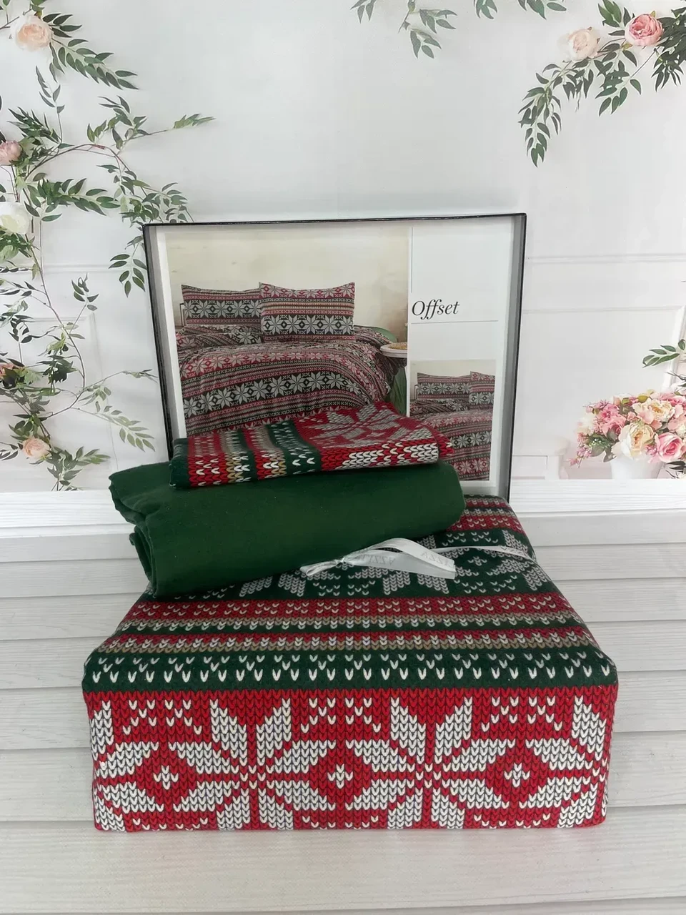 Постільна білизна Belizza фланелева байкова полуторний розмір, фото 1