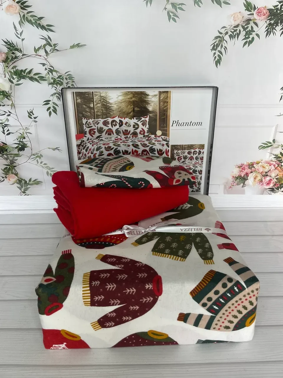 Постільна білизна Belizza  фланелева байкова полуторний розмір, фото 1