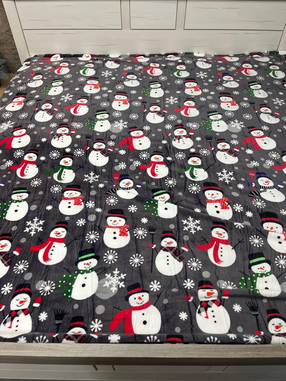 Плед новорічний Євро