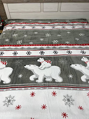 Плед новорічний Півтораспальний, фото 1