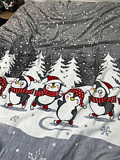 Плед новорічний Півтораспальний, фото 2