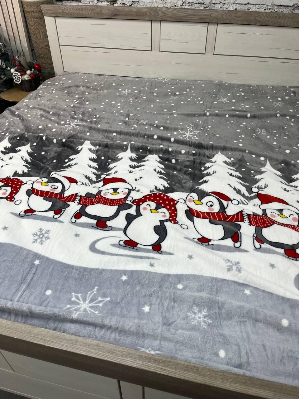 Плед новорічний Євро