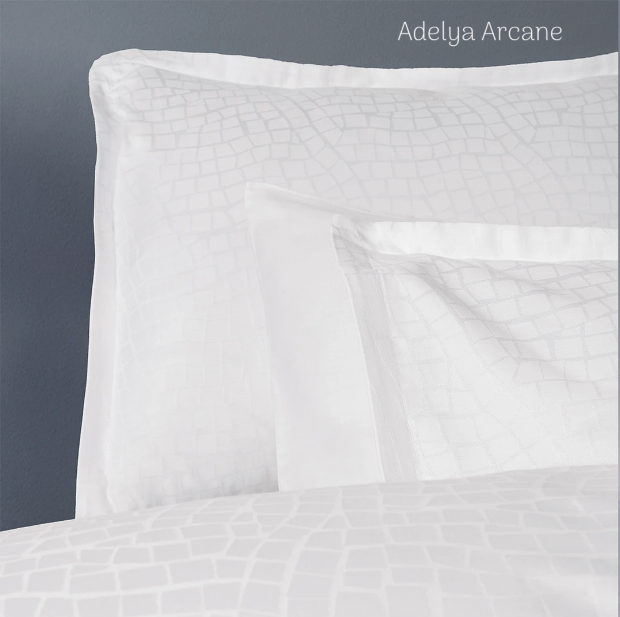 Постільна білизна Altinbasak сатин жаккард євро розмір Adelya arcane, фото 1