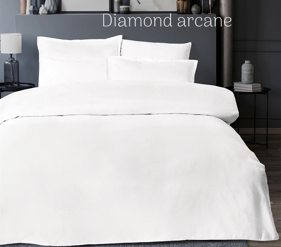 Постільна білизна Altinbasak сатин жаккард євро розмір Diamone arcane, фото 1