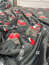 Плед новорічний Півтораспальний, фото 4