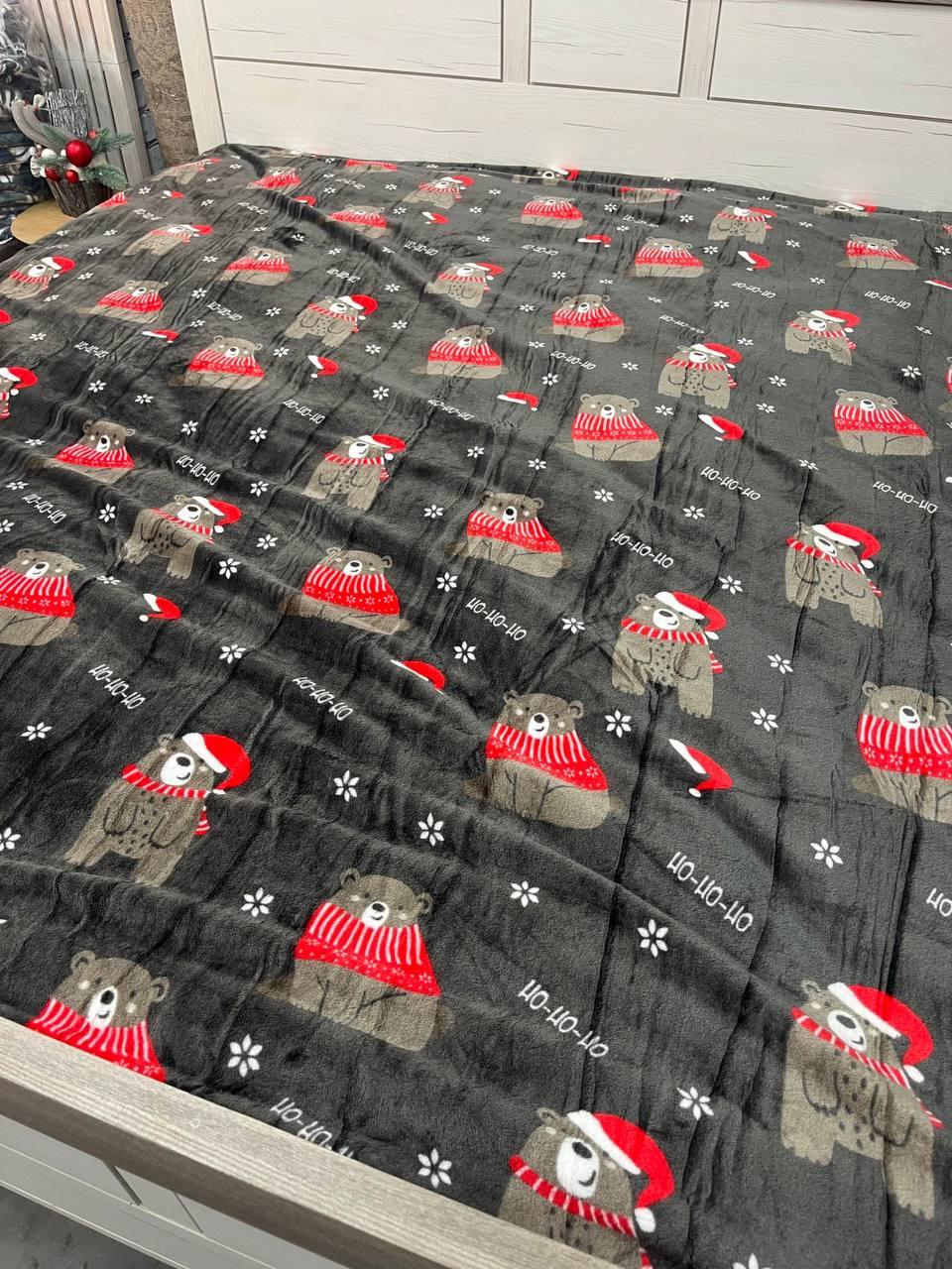 Плед новорічний Євро