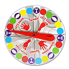 Підлогова гра Твістер 160 × 112 см для дітей і дорослих Twister Dance Party Game, фото 3