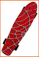 Пенні борд скейтборд з підсвічуванням коліс для дітей та підлітків легкий маневрений 22 дюйми міні скейт з яскравими колесами