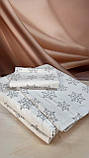 Підковдра фланелева Cotton євро розмір 200 на 220 і наволочки 50 на 70 см, фото 4