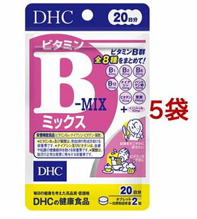 DHC B MIX японські вітаміни, комплекс вітамінів групи B, 40 таблеток х 5 упаковок
