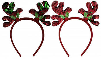 Обруч на голову "Ріжки оленя" ТК-189 G-Rich