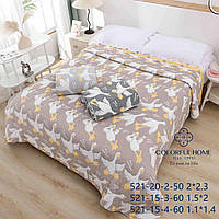 Дитяче полуторне покривало Colorful Home з мусліну 150 на 200 см Гусь