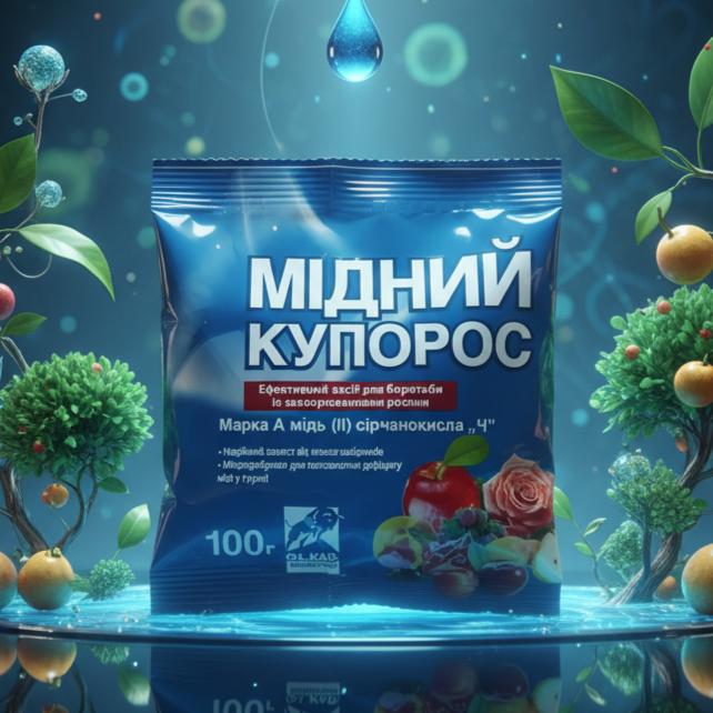 Мідний купорос 100 г O.L.KAR., фото 1