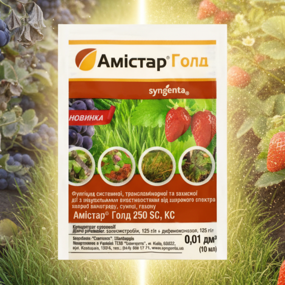 Фунгіцид Амістар Голд 250 SC, 10 мл, фото 1