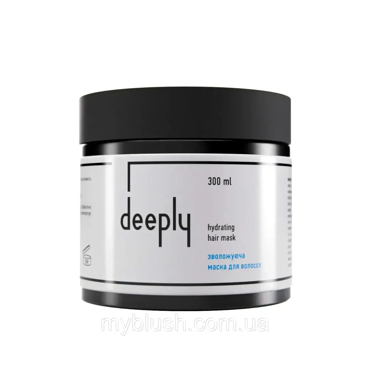 Deeply - Зволожуюча маска deeply hydrating hair mask 300 мл, фото 1