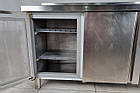 Холодильний стіл із нержавіючої сталі "Fagor" 1.5 м., (Італія), (-2° +2°), Б/у, фото 2