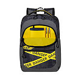 Рюкзак Rivacase 5431 Grey Camo 15.6", фото 9