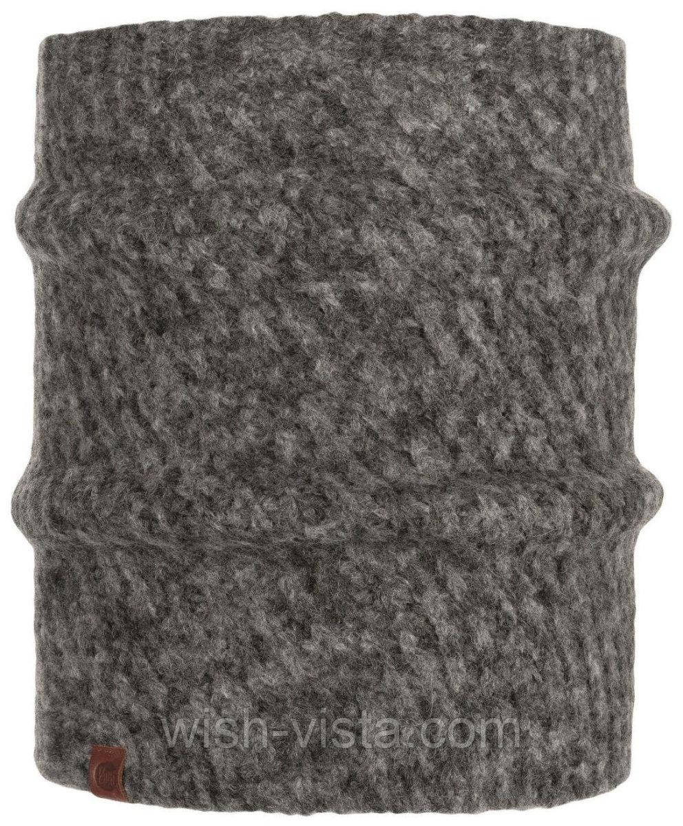 Шарф Buff Khitted Neckwarmer Comfort Karel Graphite 32х39 см (1033-BU 117882.901.10.00), фото 1