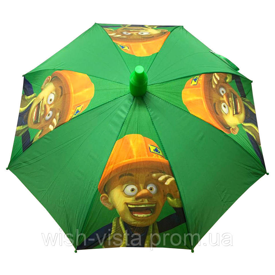 Дитяча парасолька COLOR-IT SY-18 тростина 75 см Будівельник, фото 1